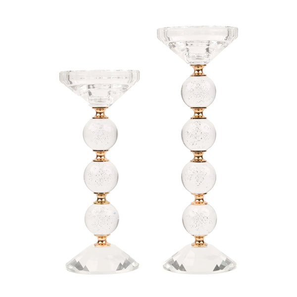 Crystal Orbs - Candle Holder