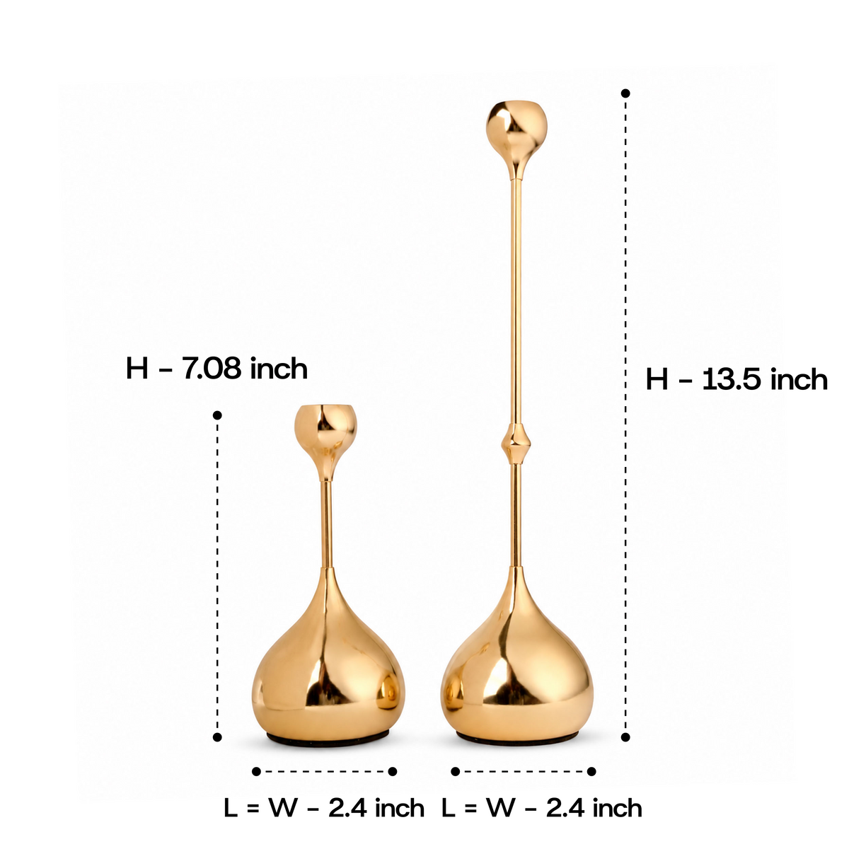 Golden Glow Candle Stand 