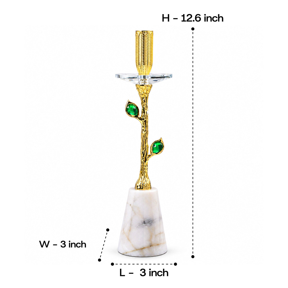 Royal Crystal Candle Holder 