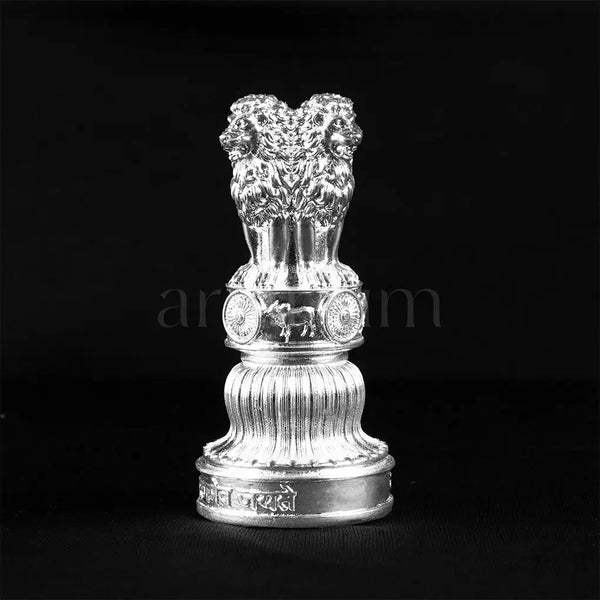Ashok Stambh Silver Plated