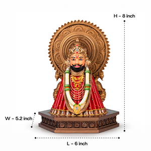 Multicolour Khatu Shyam Ji Murti 