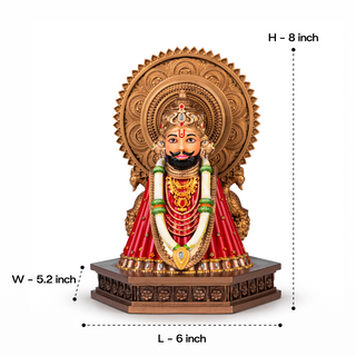 Multicolour Khatu Shyam Ji Murti 