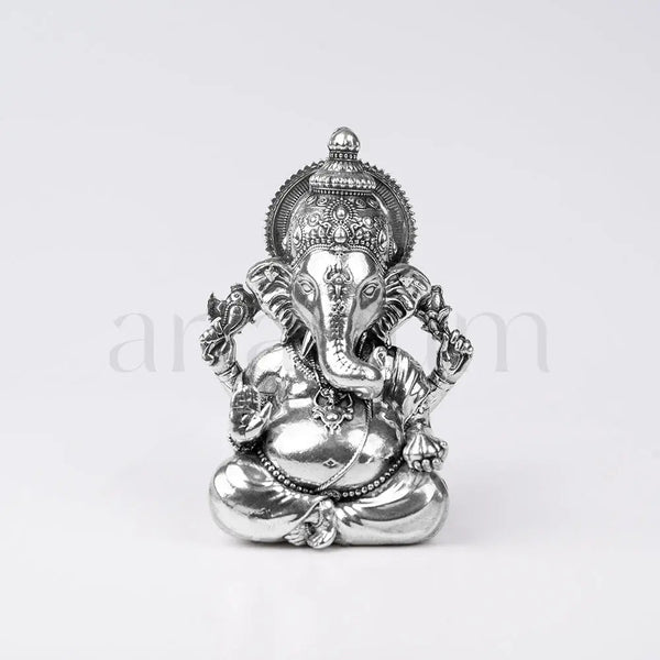 Brass Vighnaharta Ganesha Idol