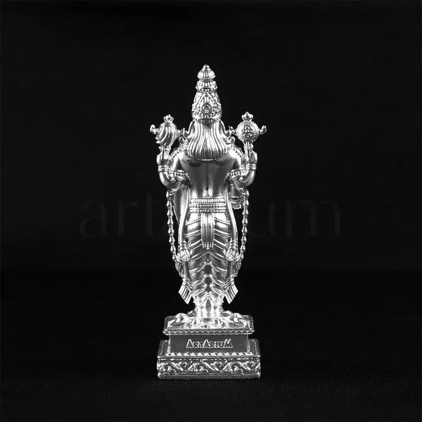 Venkateshwar Balaji Silver Plated Idol