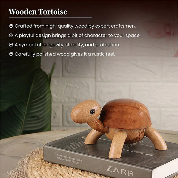 Wooden Tortoise
