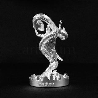 Mystical Shiva Silver Plated Idol