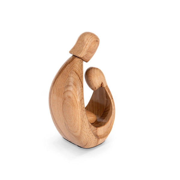 Wooden Family Figurine