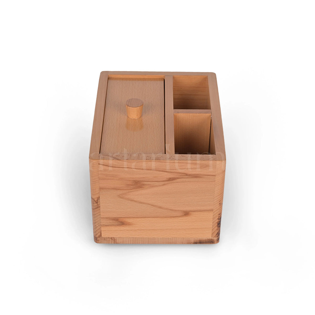 All-in-One Wooden Desk Organizer