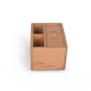 All-in-One Wooden Desk Organizer