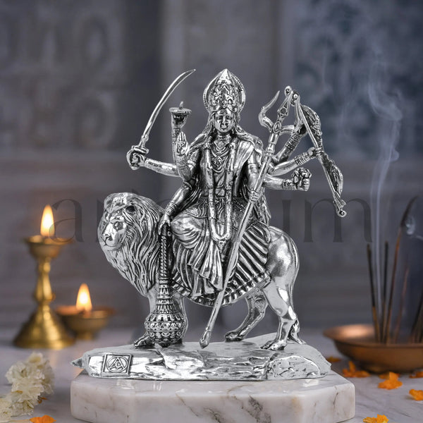 Brass Durga Idol