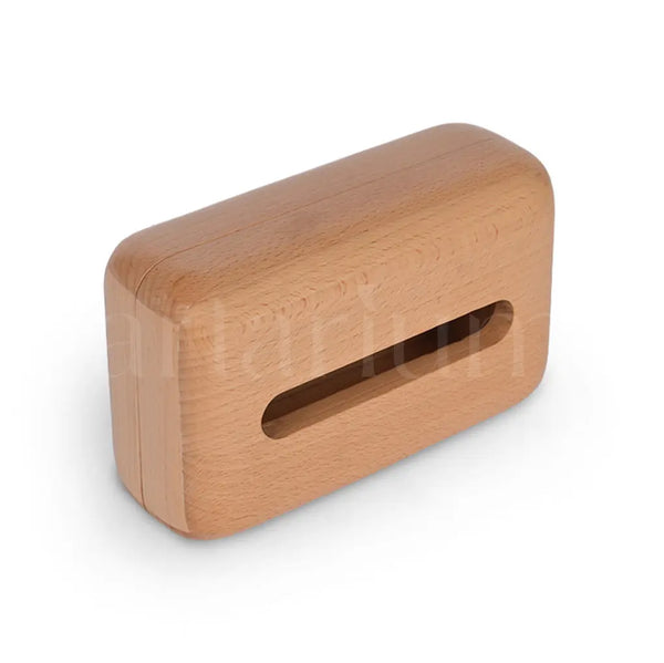 Steam Beech Wood Tissue Box