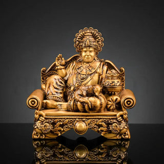 Lord Kuber Statue & Vidya Saraswati Set