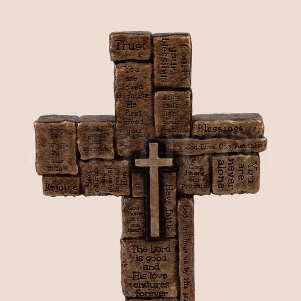 Jesus Cross Sign Figurine