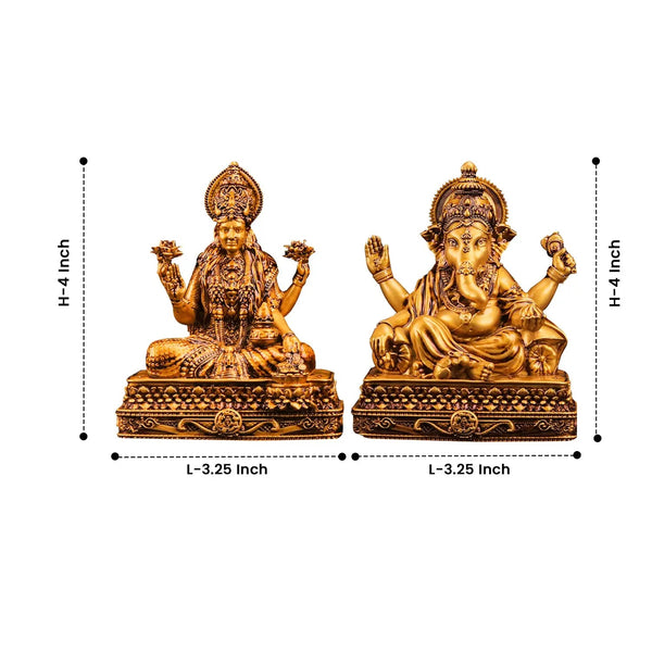 Shree Laxmi & Vinayaka Idol Set
