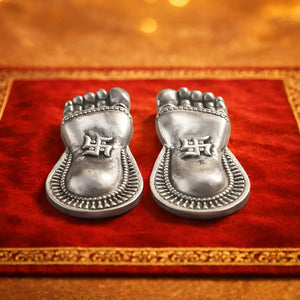 Laxmi Charan Paduka 999 Silver Artarium