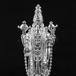 Venkateshwar Balaji Silver Plated Idol
