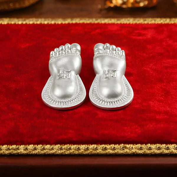 Laxmi Charan Paduka 999 Silver Artarium