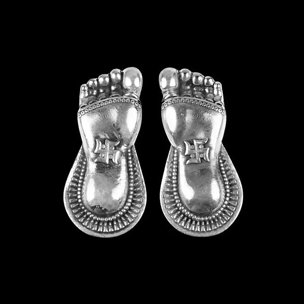 Laxmi Charan Paduka 999 Silver Artarium