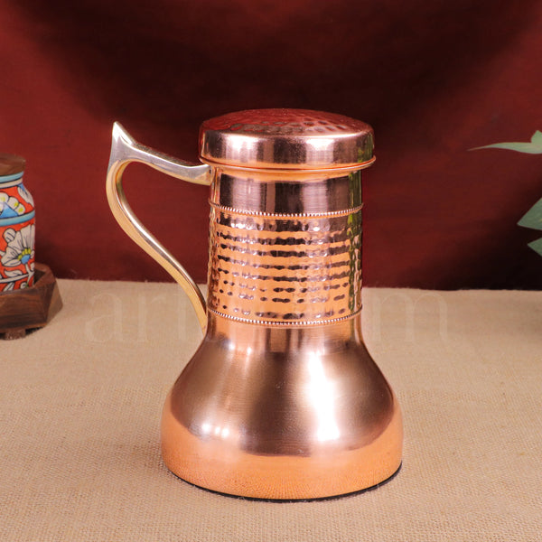 Copper Jar with Handle