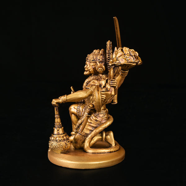 Sitting Panchmukhi Lord Hanuman Car Dashboard