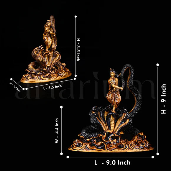 Dancing Krishna 9 Inch