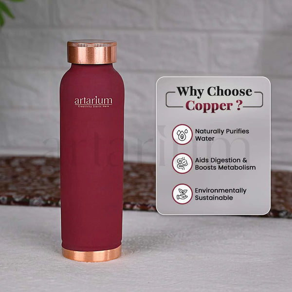 Copper Bottle with Gift Box