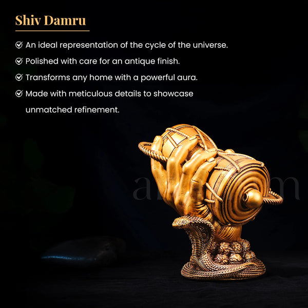 Shiv Damru Idol