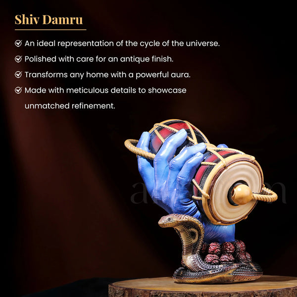 Shiv Damru Idol