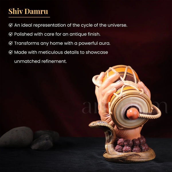 Shiv Damru Idol