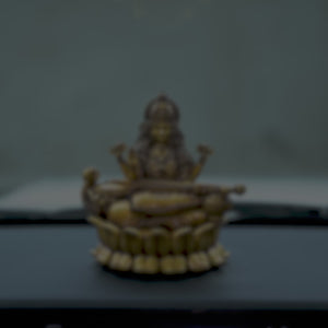 Veena Vadini Saraswati Car dashboard
