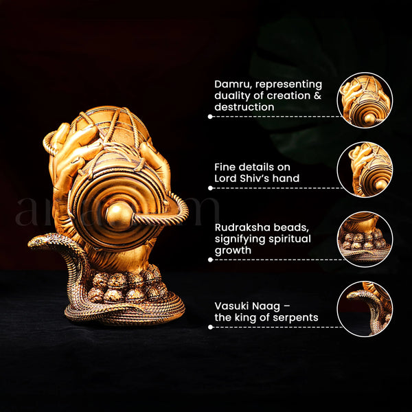 Shiv Damru Idol