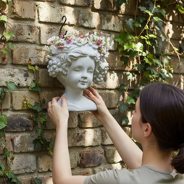 Garden Guardian - Cherub Planter