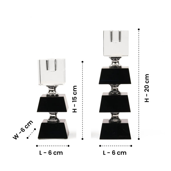 Yin-and-Yang Candle Holders